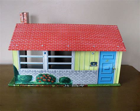 superior cohn 740 metal ranch house|Vintage 1950s Metal Dollhouse for sale .